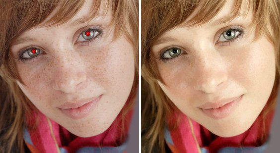 Olhos Vermelhos nas Fotos